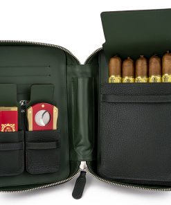 JS FULL GREEN LEATHER CASE